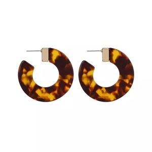 🔥{BOGO}🔥 NEW Half Hoop Acrylic Earrings